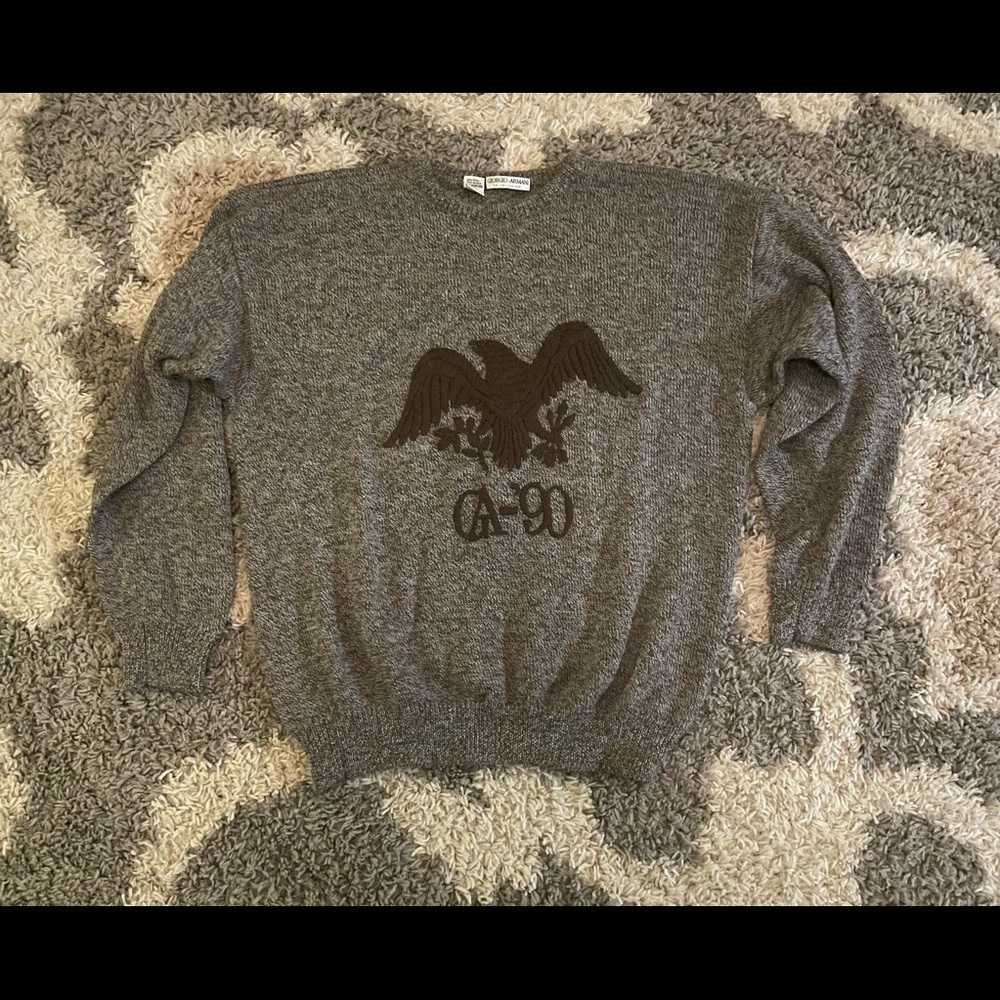 Men’s Giorgio Armani Le Collezioni Wool Sweater